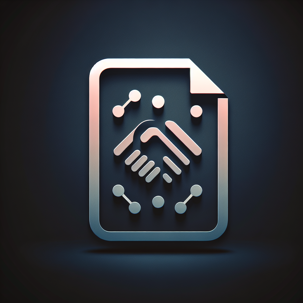 Service Agreement Icon